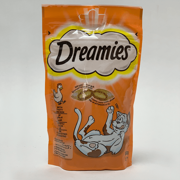 تشویقی دریمز Dreamies طعم مرغ - تصویر 1