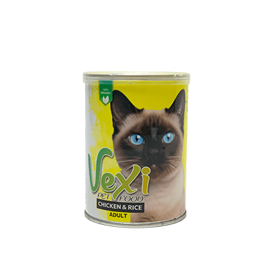 کنسرو گربه وکسی با طعم مرغ