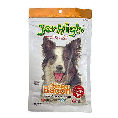 تشویقی سگ جرهای Jerhigh با طعم بیکن مرغ