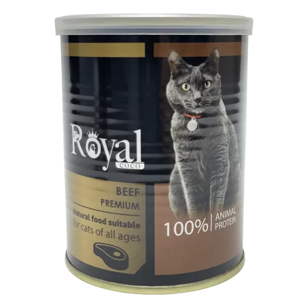 کنسرو پته ۳۸۰گرمی گربه رویال کوکو Royal coco با طعم گوشت