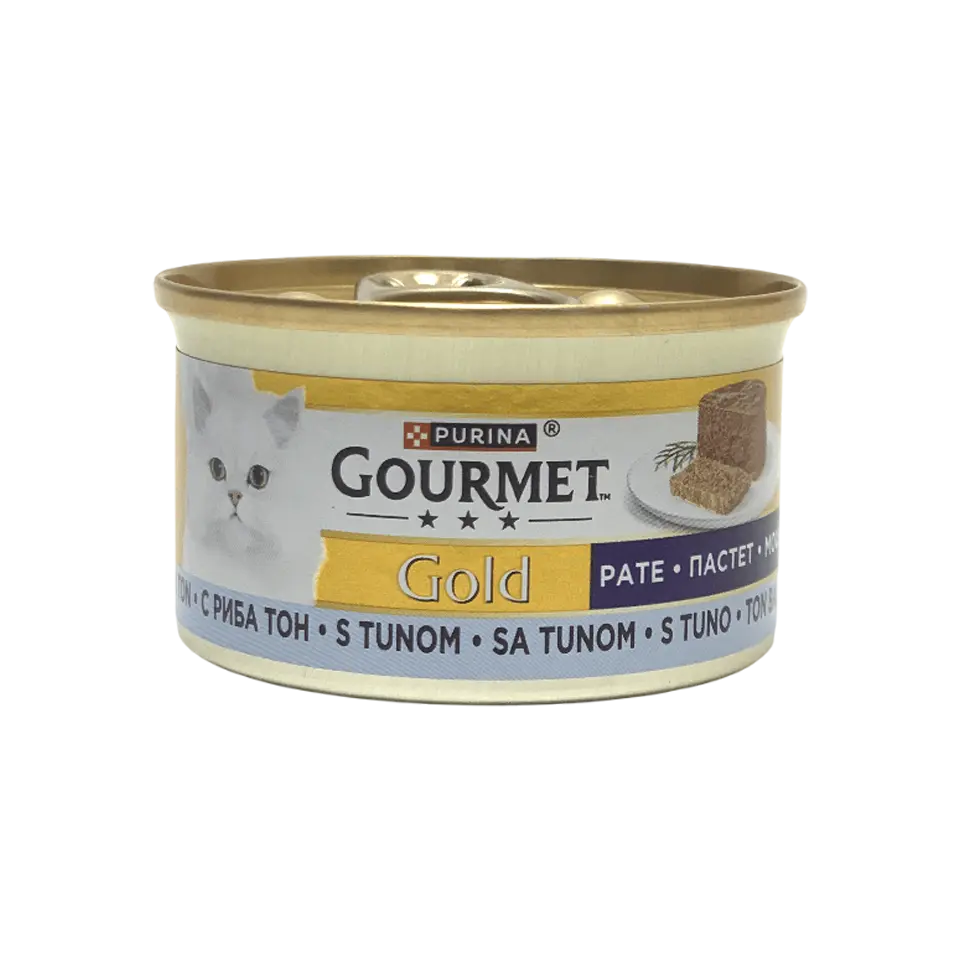 کنسرو گربه گورمت Gourmet با طعم ماهی
