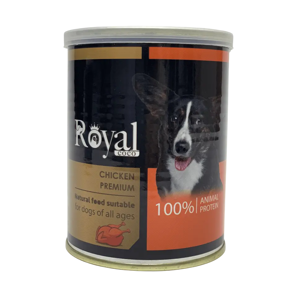 کنسرو پته سگ رویال کوکو Royal coco با طعم مرغ