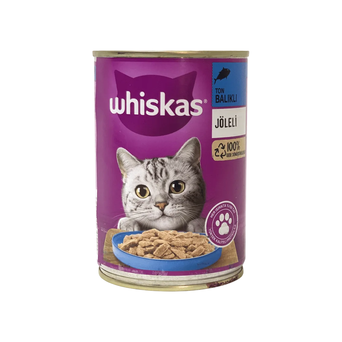کنسرو ویسکاس گربه Whiskas با طعم ماهی ۴۰۰ گرمی