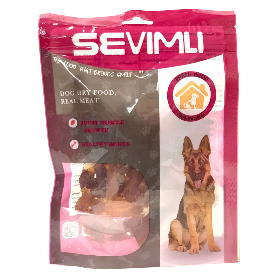 تشویقی سگ استیک گوشت مرغ برند سویملی Sevimli